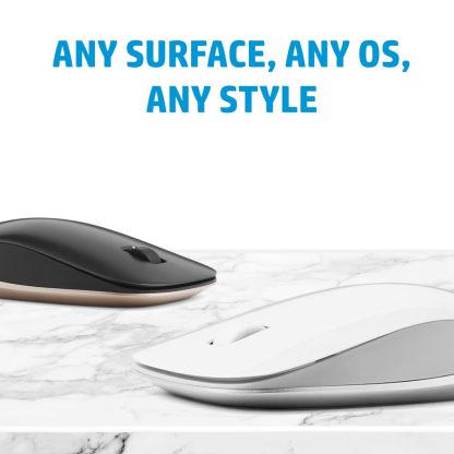 HP 410 Slim Ash Silver Bluetooth Mouse - Image 8