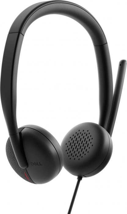DELL WH3024 Headset Wired Head-band Calls/Music USB Type-C Black - Image 2