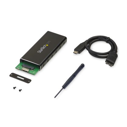 StarTech.com M.2 SSD Enclosure for M.2 SATA SSDs - USB 3.1 (10Gbps) with USB-C Cable - Image 13