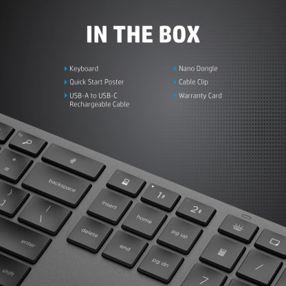 HP 975 USB+BT Dual-Mode Wireless Keyboard - Image 14