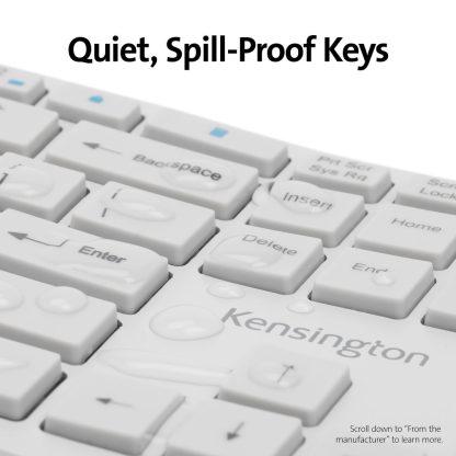 Kensington Pro Fit® Ergo Wireless Keyboard and Mouse—Gray - Image 31