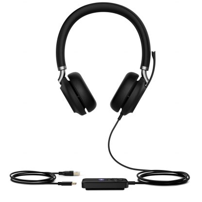 Yealink UH38 Dual Teams -BAT USB-A-USB Wired Headset - Image 2