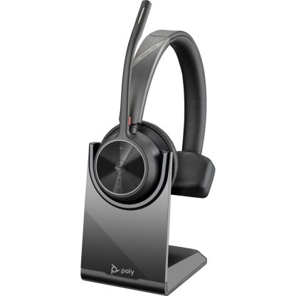 POLY Voyager 4310 Microsoft Teams Certified Headset +BT700 dongle +Charging Stand - Image 9