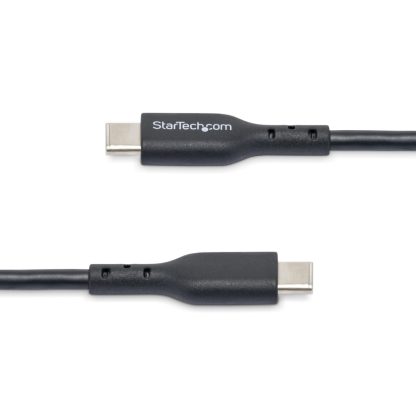 StarTech.com 3m (9.8ft) USB-C Charging Cable, USB C Cable, USB 2.0 Type-C Laptop Charger Cord, 60W 3A Power Delivery, TPE Jacke - Image 3