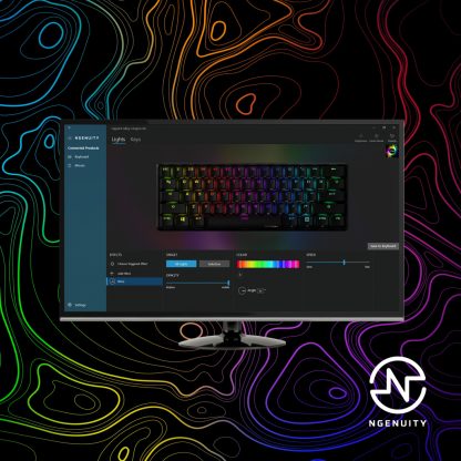 HyperX 60 Alloy Origins AQU Gaming Keyboard - Image 5