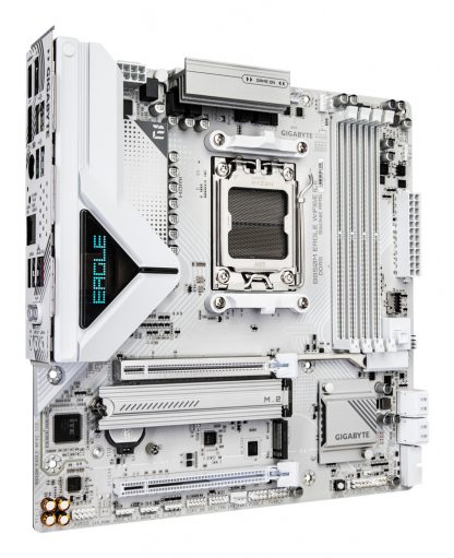 GIGABYTE B850M EAGLE WIFI6E ICE Motherboard - AMD Ryzen 9000 Series CPUs, 8+2+2 Phases Digital VRM, up to 8200MHz DDR5 (OC), 1x - Image 4