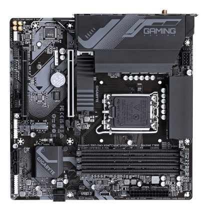 GIGABYTE B760M Gaming X AX Motherboard - Supports Intel Core 14th Gen CPUs, 8+1+1 Phases VRM, up to 7600MHz DDR5, 2xPCIe 4.0 M.2 - Image 4