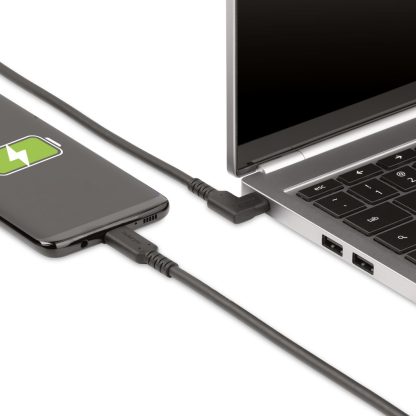 StarTech.com 1.6ft (50cm) Rugged Right Angle USB-C Cable, USB 3.2 Gen 2 (10 Gbps), Full-Featured USB C to C Data transfer Cable, - Image 7