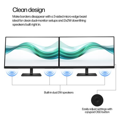 HP Series 3 Pro 21.5 inch FHD Monitor - 322ph - Image 7