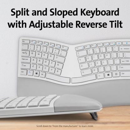 Kensington Pro Fit® Ergo Wireless Keyboard and Mouse—Gray - Image 33