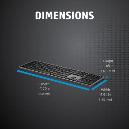 HP 975 Dual-Mode Wireless Keyboard - Image 13