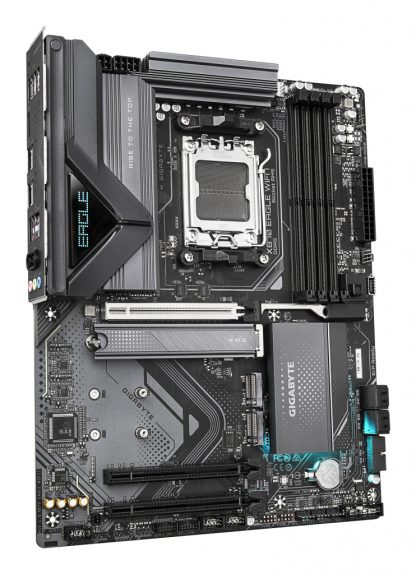 GIGABYTE X870 EAGLE WIFI7 Motherboard - Supports AMD Ryzen 9000 CPUs, 14+2+2 phases VRM, up to 8000MHz DDR5 (OC), 1xPCIe 5.0 + 2 - Image 2