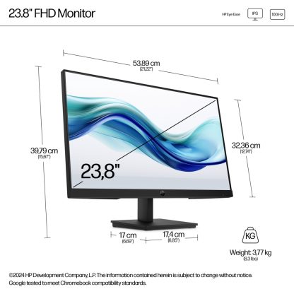 HP Series 3 Pro 23.8 inch FHD Monitor - 324pf - Image 3
