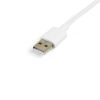 StarTech.com 1 m (3 ft.) 2 in 1 Charging Cable - USB to Lightning or Micro-USB for iPhone / iPad / iPod / Android - Apple MFi C - Image 3