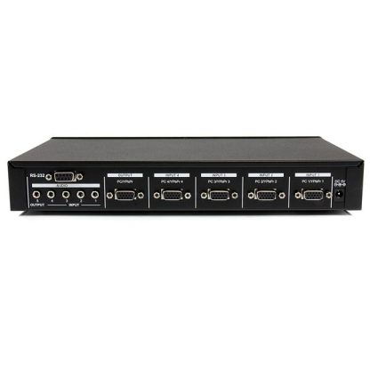 StarTech.com 4 Port VGA Video Audio Switch with RS232 control - Image 3