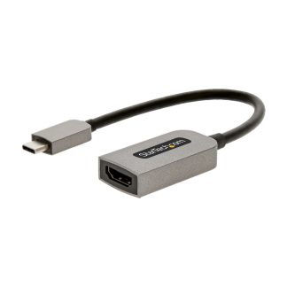 StarTech.com USB C to HDMI Adapter - 4K 60Hz Video, HDR10 - USB-C to HDMI 2.0b Adapter Dongle - USB Type-C DP Alt Mode to HDMI