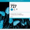 HP 727 300-ml Cyan DesignJet Ink Cartridge