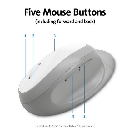 Kensington Pro Fit® Ergo Wireless Keyboard and Mouse—Gray - Image 30