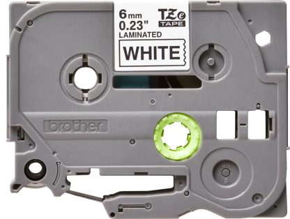 Brother TZe-211 label-making tape Black on white - Image 3