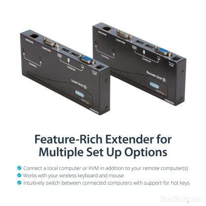 StarTech.com USB VGA KVM Console Extender over CAT5 UTP (500 ft) - Image 11