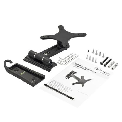 StarTech.com Wall-Mount Monitor Arm - Single Swivel - Image 6