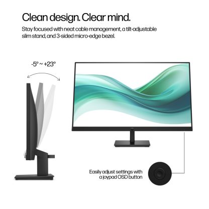 HP Series 3 Pro 27 inch FHD Monitor - 327pf - Image 7