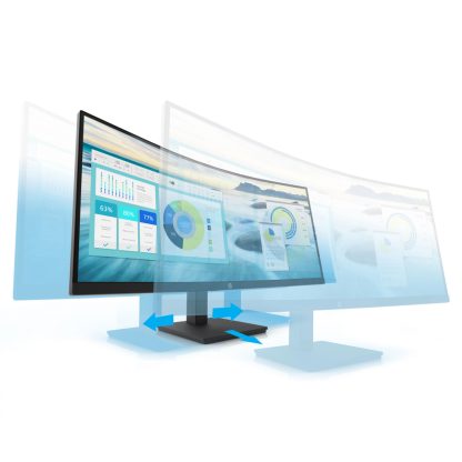 HP P34hc G4 WQHD USB-C Curved Monitor - P34hc - Image 10