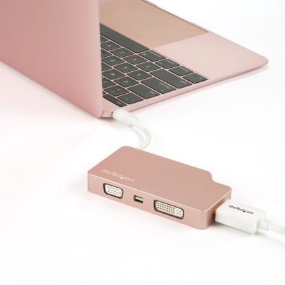 StarTech.com USB C Multiport Video Adapter with HDMI, VGA, Mini DisplayPort or DVI - USB Type C Monitor Adapter to HDMI 1.4 or - Image 5