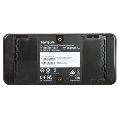 Targus DOCK182AUZ laptop dock/port replicator Wired USB 3.2 Gen 2 (3.1 Gen 2) Type-C Black - Image 10