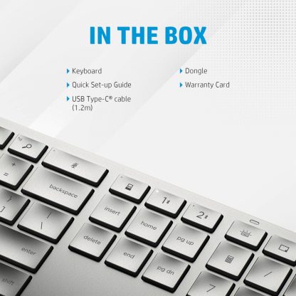 HP 970 USB+BT Programmable Wireless Keyboard - Image 16
