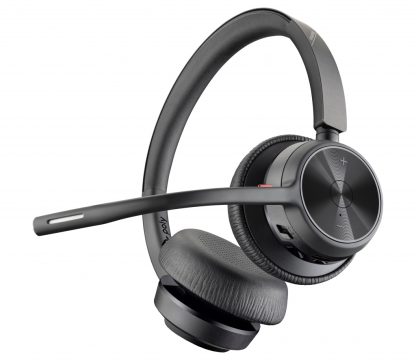 POLY Voyager 4320 UC Stereo USB-A Headset +BT700 USB-A Adapter +Charging Stand - Image 18
