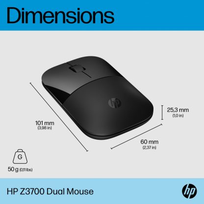 HP Z3700 Dual Black Mouse - Image 9