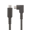 StarTech.com 1.6ft (50cm) Rugged Right Angle USB-C Cable, USB 3.2 Gen 2 (10 Gbps), Full-Featured USB C to C Data transfer Cable, - Image 3