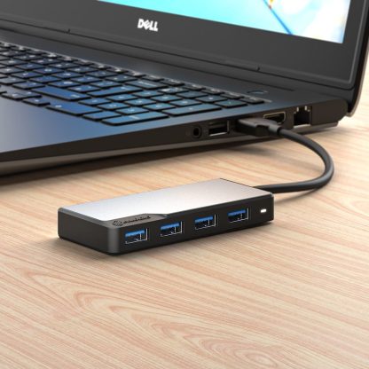 ALOGIC USB-A Fusion SWIFT 4-in-1 USB 3.2 Gen 1 (3.1 Gen 1) Type-A 5000 Mbit/s Grey - Image 2