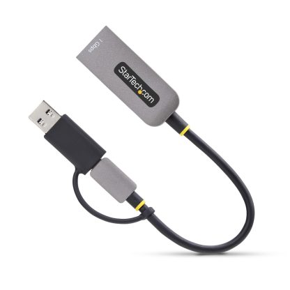 StarTech.com USB-C to Ethernet Adapter with USB-A Dongle, 10/100/1000Mbps, USB 3.0 to Gigabit Ethernet Network Adapter, 6in/15cm - Image 7