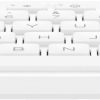 HP 350 WHT Compact Multi-Device Keyboard
