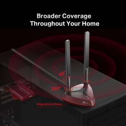 TP-Link AX3000 Wi-Fi 6 Bluetooth 5.0 PCIe Adapter - Image 7