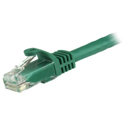 StarTech.com 7m CAT6 Ethernet Cable - Green CAT 6 Gigabit Ethernet Wire -650MHz 100W PoE RJ45 UTP Network/Patch Cord Snagless w - Image 2