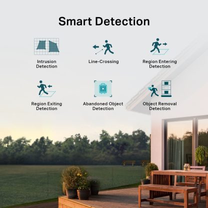 TP-Link VIGI 4MP Outdoor Full-Color Dual-Lens Varifocal Pan Tilt Network Camera - Image 3