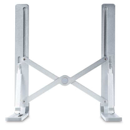 StarTech.com Foldable Laptop Riser Stand, Portable Height Adjustable Ergonomic Laptop Stand, Ventilated Aluminum Frame Supports - Image 4