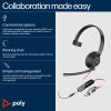 POLY Blackwire 5210 Monaural USB-C Headset +3.5mm Plug +USB-C/A Adapter - Image 6