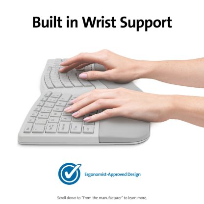 Kensington Pro Fit® Ergo Wireless Keyboard and Mouse—Gray - Image 34