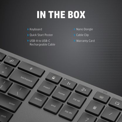 HP 975 Dual-Mode Wireless Keyboard - Image 12