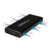 StarTech.com M.2 SSD Enclosure for M.2 SATA SSDs - USB 3.1 (10Gbps) with USB-C Cable - Image 11