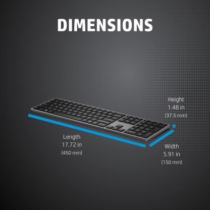 HP 975 USB+BT Dual-Mode Wireless Keyboard - Image 19