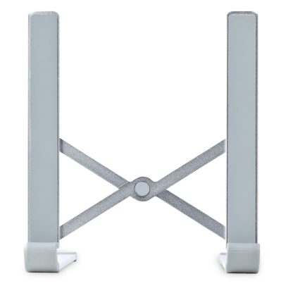 StarTech.com Foldable Laptop Riser Stand, Portable Height Adjustable Ergonomic Laptop Stand, Ventilated Aluminum Frame Supports - Image 3