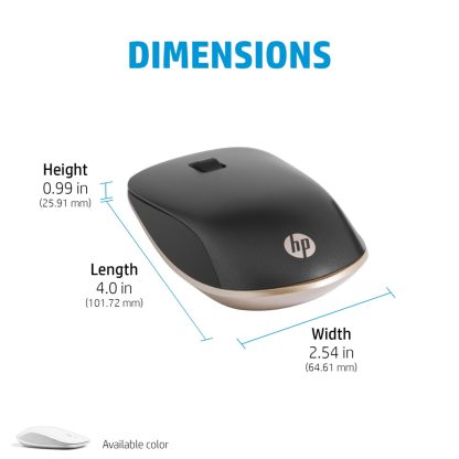 HP 410 Slim Ash Silver Bluetooth Mouse - Image 5