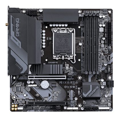 GIGABYTE B760M Gaming X AX Motherboard - Supports Intel Core 14th Gen CPUs, 8+1+1 Phases VRM, up to 7600MHz DDR5, 2xPCIe 4.0 M.2 - Image 2