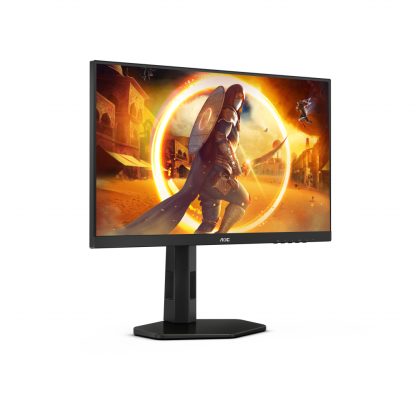 AOC 24G4 computer monitor 60.5 cm (23.8") 1920 x 1080 pixels Full HD Black, Red - Image 2