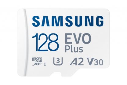 Samsung Micro SD Card 128GB EVO PLUS/w Adapter SDXC Class 10